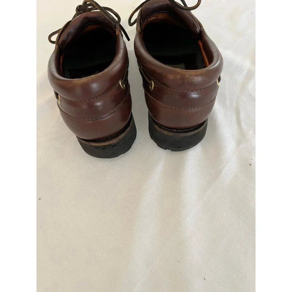 Timberland Lug Sole Men’s Brown Leather Boat Shoes